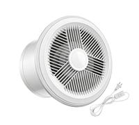 Ventilatore A Condotto- Potente Ventilatore Da Parete Efficiente | Aspiratore D'Aria | Per Seminterrato Tenda Di Coltivazione Serra Finestra Soffitta Garage Camera Da Soggiorno