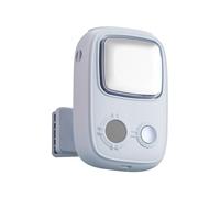 Ventilatore Da Collo Portatile - ABS Acciaio 10.8x7.3x4.3cm USB Ricaricabile Clip Fan Senza Pale | Mini Ventilatore Neck Fan Raffreddamento Silenzioso Alta Potenza per Viaggio Casa Ufficio Sport Itali