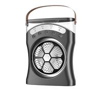 Ventilatore Da Scrivania Ricaricabile Con Nebulizzazione Acqua | Macchina Rinfrescante Con Rotazione 180 Gradi E 3 Velocità Per Caldo Estivo In Camera Da Stud | Ventilatore Nebulizzatore Da