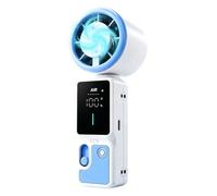 Ventilatore Portatile a Mano Pieghevole Ricaricabile Potente Flusso D'Aria