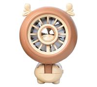 Ventilatore Portatile - Bear Ventilatore Pieghevole Esterno | Silenzioso Ricaricabile Per Scrivania Allenamento Casa Escursioni Palestra Pendolini Bambini Esterno