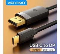Vention 4K USB C a DP Cable USB tipo C a 8K/60Hz Cable DisplayPort para iPhone Tablet PC Monitor portátil HDCP HDR DP Cable 4K USB C to DP
