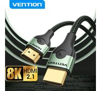 Vention 8K HDMI 2,1 Cable para Xiaomi TV Box PS5 48Gbps 8K/60Hz 4K/120Hz Cable HDMI HDR10 + HDCP2.2 para PS4 HDMI Splitter 8K HDMI Zinc Alloy 8K HD 2.1