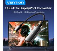 Vention 8K USB C a DisplayPort Cable USB tipo C macho a DP hembra adaptador para teléfono tableta portátil Monitor USB-C bidireccional 8K Bi Directional