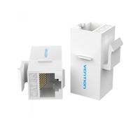 Adaptador RJ45 Vention VDD-B07-W Cat5e UTP Hembra/Hembra Blanco ABS 8P8C