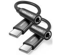 VENTION Adaptador de Audio USB-C a 3,5mm,Tipo c Bluetooth Adaptador para iPhone 17/16/15 Pro MAX,Samsung Galaxy S24 S23,Sonido de Alta fidelidad