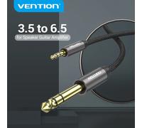 Vention Cable Cable de audio estéreo Jack 6.5 / Jack 6.5 3 m Negro
