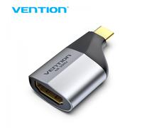 Vention Cable Adaptador USB Tipo-C a HDMI TCDH0 4K UHD USB Tipo-C macho - HDMI hembra Gris Dorado