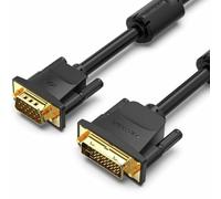 Cable Conversor Vention EACBI/ DVI Macho - VGA Macho/ 3m/ Negro
