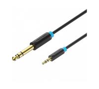 Vention Cable Cable de audio estéreo Jack 6.5 / Jack 6.5 3 m Negro