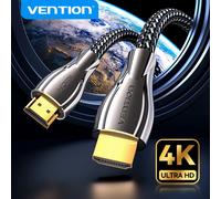 Vention-Cable 4K Compatible con HDMI 2,0, Cabo para PS5, 4, Mi Box Xiaomi, interruptor divisor de TV, Cable de Audio para 4K, Cable de Video de TV HDMI Zinc Alloy HD 2.0