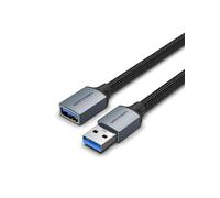 VENTION Cable Alargador USB 3.0 Extensor USB A Macho a Hembra (1.5M) | 5Gbps, para Hub USB, Pendrive, Ratón, Teclado, Ordenador, Disco Duro Externo, Impresora, Gafas VR