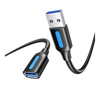 VENTION Cable Alargador USB 3.2 Extensor 10Gbsp Tipo A Macho a Hembra 0.5m | 10Gbps,Compatible con Alargador USB 3.0 2.0,para Ordernador,Disco Duro Externo,Impresora,Ratón,Teclado,Hub,Pendrive,VR Gafas