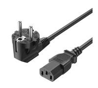 Cable de Alimentación Vention ZCJBAC/ IEC C13 Hembra - CEE7 Macho/ 1.8m/ Negro