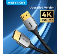 Vention-Cable Compatible con HDMI Ultra 4K, Cable divisor HD delgado para PS4/3, proyector HDTV x-box, Nintendo Switch, Cable de Audio 3D HD 2,0 New Aluminum Alloy