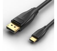 Vention Adaptador USB-C a DisplayPort CGYBF Negro 1 m