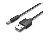 Vention Cable Conversor USB CEXBF/ USB Macho - Jack 3.5 Macho/ 1m/ Negro