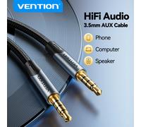 Cable Audio Estereo Jack 3.5/m Jack 3.5/m 1.5 M Gris Vention