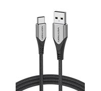 VENTION Cable de Carga USB C de 0.5M para Amazon Kindle 11th / Kids 2022, Paperwhite11th 2021, NewFire Max 11 2023, HD10 10Plus 9th-13th Gen, Tablet Fire 7/HD 8 8Plus 2022, Cable Trenzado de Nylon