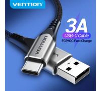 Vention-Cable de carga USB tipo C para móvil, Cargador rápido 3,0, para Xiaomi 11T Pro, Huawei, Samsung S21, 3A USB 3.2 Gen 2 White