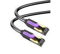 VENTION Cable Ethernet Cat 7 Cable Ethernet Cable de red 10Gbps 600MHz Cable Internet(Conector RJ45) Cable Lan Compatible con PS5, PS4 Xbox X/S PC, TV Box, Router (0,5m)
