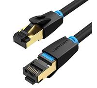 VENTION Cable Ethernet Cat 8 Cable Ethernet/Cable de red 40Gbps 2000MHz Cable Internet(Conector RJ45) Cable Lan Compatible con PS5, PS4 Xbox X/S (1,5m)