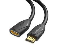 VENTION Cable extensión HDMI 4K@60Hz, cable extensor HDMI de alta velocidad macho a hembra, compatible con Xbox PS3/PS4(0,5m)