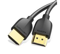 Cable HDMI 2.0 4K Portatil Vention AAIBF/ HDMI Macho - HDMI Macho/ 1m/ Negro