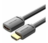Cable Alargador HDMI 4K Vention AHCBF/ HDMI Macho - HDMI Hembra/ 1m/ Negro