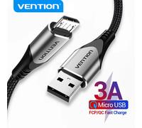 Vention COLBC Cable USB 2.0 Macho a MicroUSB Macho 25cm Negro