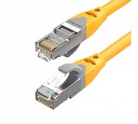 Vention Cable patch Cat6A SSTP 30 m amarillo – Ethernet de alta velocidad 10 Gbps IBHYT