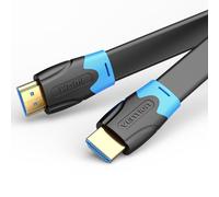 Vention cable plano hdmi macho a hdmi macho 2.0 4k - 1m - color negro