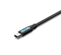 VENTION Cable USB 2.0 COMBH/USB Macho - MiniUSB Macho/ 2m/ Negro