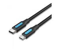 Vention Cable USB 2.0 Tipo-C COVBG/ USB Tipo-C Macho - MicroUSB Macho/ 1.5m/ Negro