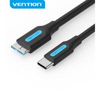 Vention CQABD Cable USB 3.0 MicroUSB a USB-C 5Gbps 50cm Negro