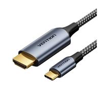VENTION Cable USB C a HDMI de 1,8 m (4K a 60 Hz, 2 K a 120 Hz, 1080P a 144 Hz), cable tipo C/Thunderbolt a HDMI compatible con iPad Pro/Air, iPhone 15 Serie, MacBook Pro/Air, Mac Mini, Galaxy S24/S23