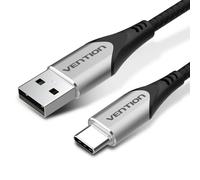 Vention cable USB-A macho a USB-C macho 3 A 60 W 480 Mbps 0,5 m gris