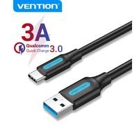 Vention - Cable USB 3.0 Tipo-C COZBH - USB macho a USB Tipo-C macho - 5 Gbps - 2 m - Negro