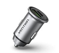 Vention cargador de coche ffbh0/ 1xusb-tipo c/ 1xusb/ 20w