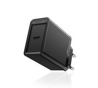 VENTION Cargador USB C PD 20W Tipo C Carga Rápida Compatible Con iPhone, iPad, Samsung Galaxy S Series, etc (Negro)
