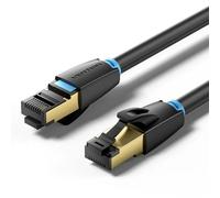 Cable de red Vention IKABD Cat.8 RJ45 SFTP 50cm 40Gbps 2000MHz Negro