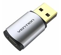 Tarjeta de Sonido Vention CDMH0/ USB Macho - USB Tipo-C Hembra