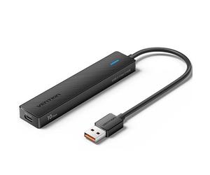 Vention CHSBB HUB 5 en 1 USB-A a USB-C 3.2 Gen2x2/USB-A 3.2 Gen2x2/USB-C 10G 0.15m Negro