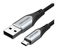 Cable usb 2.0 vention cochg/ usb macho - microusb macho/ 480mbps/ 1.5m/ negro