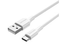 Cable usb 2.0 vention cthwh/ usb tipo-c macho - usb macho/ 2m/ blanco