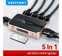 Vention-Divisor HDMI 5 en 1, salida 4K/30Hz, 5x1, 3x1, adaptador para XBOX 360, TV, Mi Box, Switch, PS5, PS4, 3 en 1, salida HDMI 2,0 5 en 1 salida HDMI 2.0