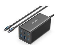 Cargador de Pared Vention FENB0-EU/ 4xUSB Tipo-C/ 2xUSB/ 200W