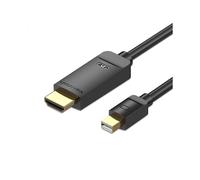 VENTION HAHBG Mini DisplayPort to HDMI Cable 1.5m 4K@30Hz Mini DP Male Hdml Male Cord for Monitor PC