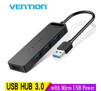 Hub USB 2.0 Vention CHMBD/ 4xUSB/ 50cm