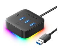 VENTION Hub USB con luz de respiración, 0,5 m